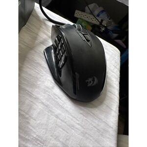 Redragon M908 Impact Gaming Mouse Unisex Black Good‎ RGB MMO 18 Buttons